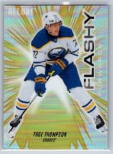 2025-26 Upper Deck Allure Flashy Forwards Tage Thompson #FF-1 card