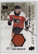 2024-25 Upper Deck Premier Premier Attractions Jersey Travis Konecny #PA-TK card