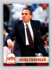 Mike Fratello 1993-94 Hoops Base Set card