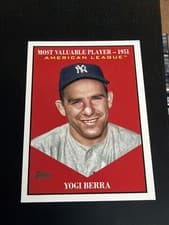 2025 Topps Update Most Valuable Yogi Berra #MV-40
