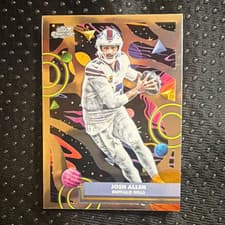 2025 Topps Cosmic Chrome Base Set Josh Allen #10 card