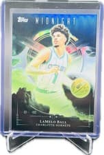 2025-26 Topps Midnight Night Vision LaMelo Ball #NV-8 card