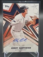 2026 Topps Baseball Stars Autographs Kerry Carpenter #BSA-KCA card