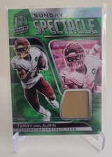 Terry McLaurin 2021 Panini Spectra Sunday Spectacle card