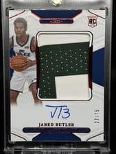 Jared Butler 2021 Panini National Treasures card