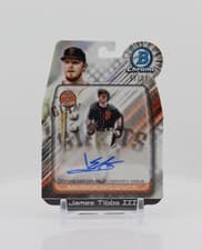 2024 Bowman Draft Bowman In Action Autographs James Tibbs III #BIA-JT card