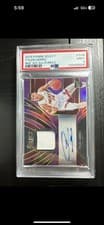 Tyler Herro 2019 Panini Select Rookie Jersey Autographs card