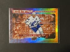 2024-25 Upper Deck City Satellites Auston Matthews #CS-20 card