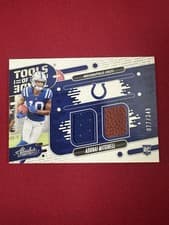 2024 Panini Absolute Tools of the Trade Double Adonai Mitchell #TOTD-AML card