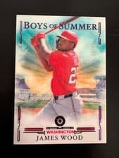 2025 Panini Boys of Summer Base Set James Wood #87 card