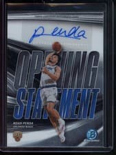 2025-26 Bowman Opening Statement Signatures Noah Penda #OS-NP card