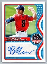 Blake Hoover 2025 Panini Stars & Stripes 13U/14U National Team Signatures card