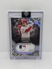 2025 Topps Transcendent Collection Transcendent Collection Patch Bryce Harper #TCP-BH card
