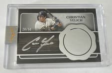 2025 Topps Five Star Silver Signatures Christian Yelich #FSS-CY card