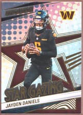 2025 Panini Revolution Star Gazing Jayden Daniels #23 card