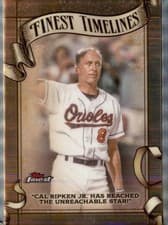 2025 Finest Timelines Cal Ripken Jr. #FT-14 card