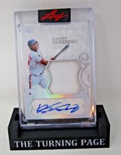 2025 Leaf Spectacular Baseball Signature Swatch Vladimir Guerrero #SS-VG1 card