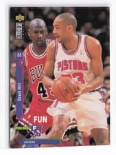 Grant Hill 1995-96 Collector's Choice Base Set card