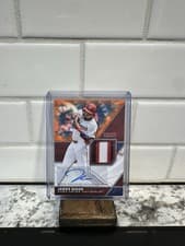 2026 Topps Major League Material Autographs James Wood #MLM2-JWO card