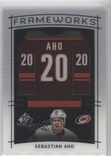 2024-25 SP Game Used Frameworks Sebastian Aho #F-SA card