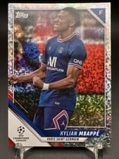 Kylian Mbappe 2021 Topps UEFA Champions League card