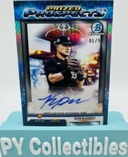 2025 Bowman Draft Prized Prospects Autographs Kevin McGonigle #PPA-KM card