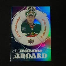 2024-25 Upper Deck Welcome Aboard Jesper Wallstedt #WA-5 card