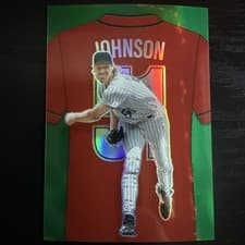 2025 Panini Crusade Numbers Randy Johnson #1 card