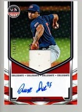 2025 Panini Stars & Stripes Collegiate National Team Signatures Derrick Smith #NTS-DS card