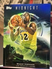 2025-26 Topps Midnight Night Vision Magic Johnson #NV-25 card