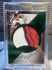 2025 Topps Five Star Jumbo Prime Autographs Austin Riley #JPA-AR card