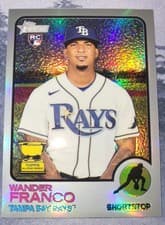 Wander Franco 2022 Topps Heritage card