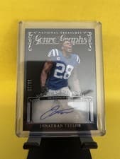 2025 Panini National Treasures Genre Graphs Jonathan Taylor #20 card