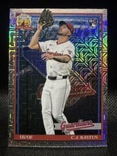2026 Topps 1991 Topps Chrome C.J. Kayfus #91C-36 card