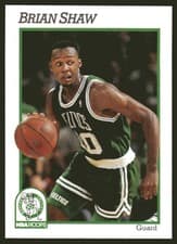 Brian Shaw 1991-92 Hoops Base Set card