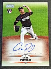 2025 Stadium Club Base Autographs Cade Povich #SCBA-CP card