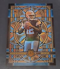 2025 Panini Mosaic Stained Glass Oversized Shedeur Sanders #7 card