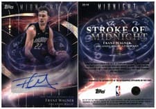 2025-26 Topps Midnight Stroke of Midnight Autographs Franz Wagner #SM-FW card