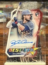 2025 Bowman's Best Best Tek Autographs Dylan Crews #BTA-DC card