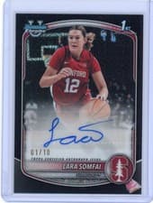 2025-26 Bowman Chrome Prospect Autographs Mojo Lara Somfai #CPA-LS card