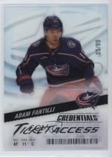 2024-25 Upper Deck Credentials Acetate Ticket Access Adam Fantilli #TA-AF card