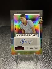 Nikola Jovic 2022 Panini Chronicles Draft Picks Contenders College Ticket Autograph card