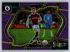 Declan Rice 2022 Panini Select Premier League card