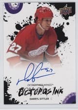 2025-26 Upper Deck Detroit Red Wings Centennial Octopus Ink Darryl Sittler #OI-DS card