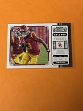 Jordan Addison 2023 Panini Chronicles Draft Picks Contenders College Ticket card
