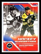 David Pastrnak 2025 Upper Deck National Hockey Card Day card