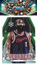 2025-26 Topps Holiday Evergreen James Harden #EV-JH card
