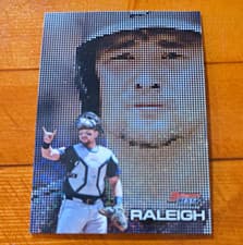 2025 Bowman's Best Pixel Portraits Cal Raleigh #P-11 card