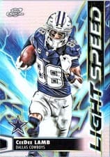 2025 Topps Cosmic Chrome Light Speed CeeDee Lamb #LS-24 card