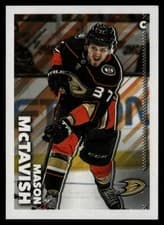 Mason McTavish 2022 Topps NHL Sticker card
